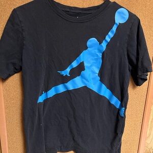 Kids air Jordan black T-shirt